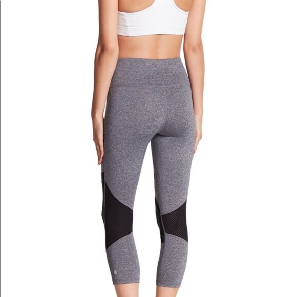 Z by Zella Prima Crop Melange Athletic Leggings - Picture 1 of 5